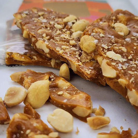Bob's Brittle Best Ever Peanut Brittle handmade gluten free 125g Blue Mountains Australia